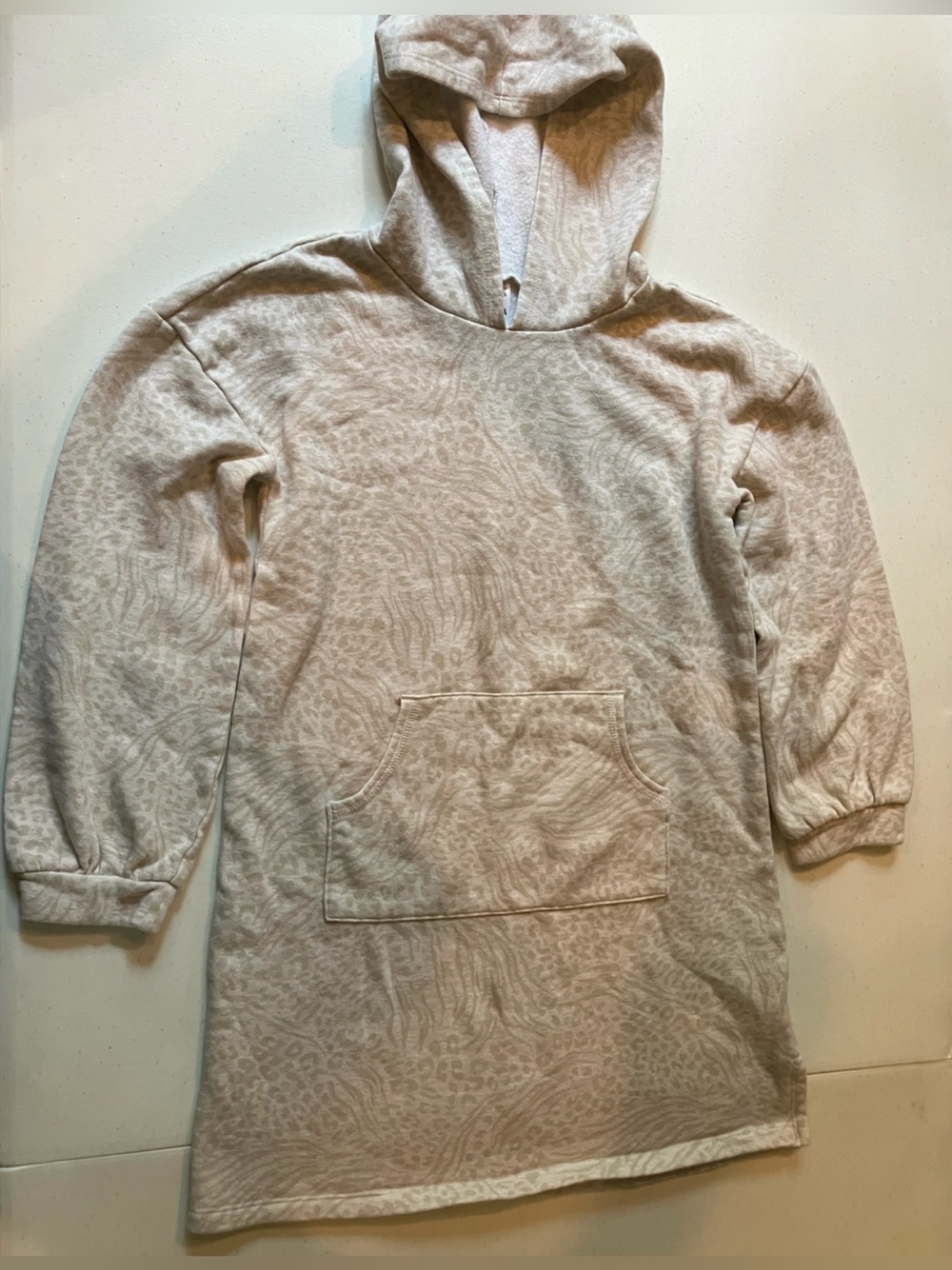 LOT of 3 Girls 12 Includes 2 Nightgowns and 1 Hooded Sweatshirt Dress